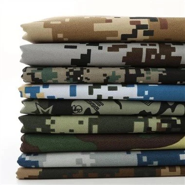 Kain Camo Bercetak Digital untuk Pakaian Seragam Tentera