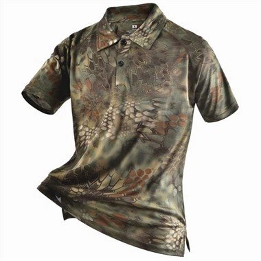 Baju Polo Camo Tentera